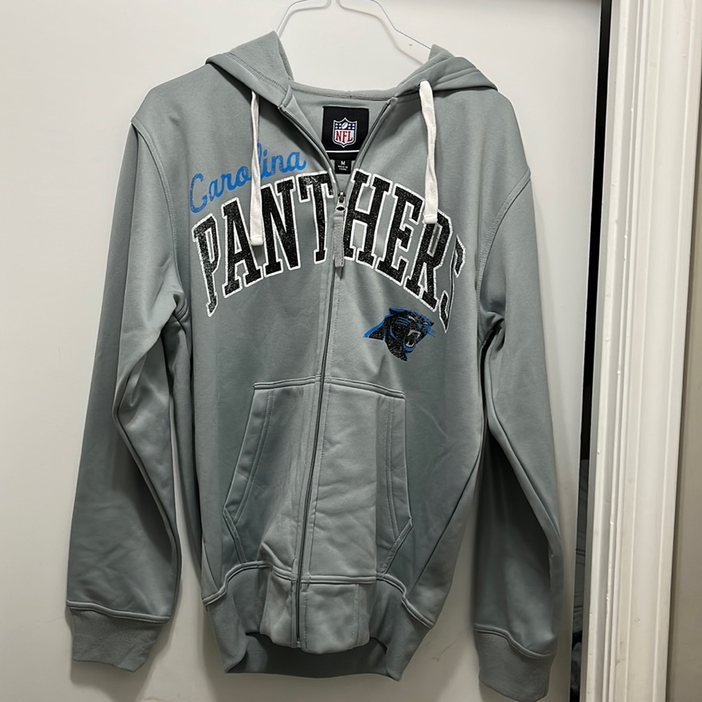 NFL Carolina Panthers zip up hoodie